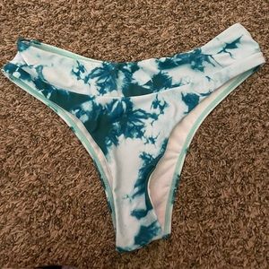 shein tie dye bathing suit bottoms